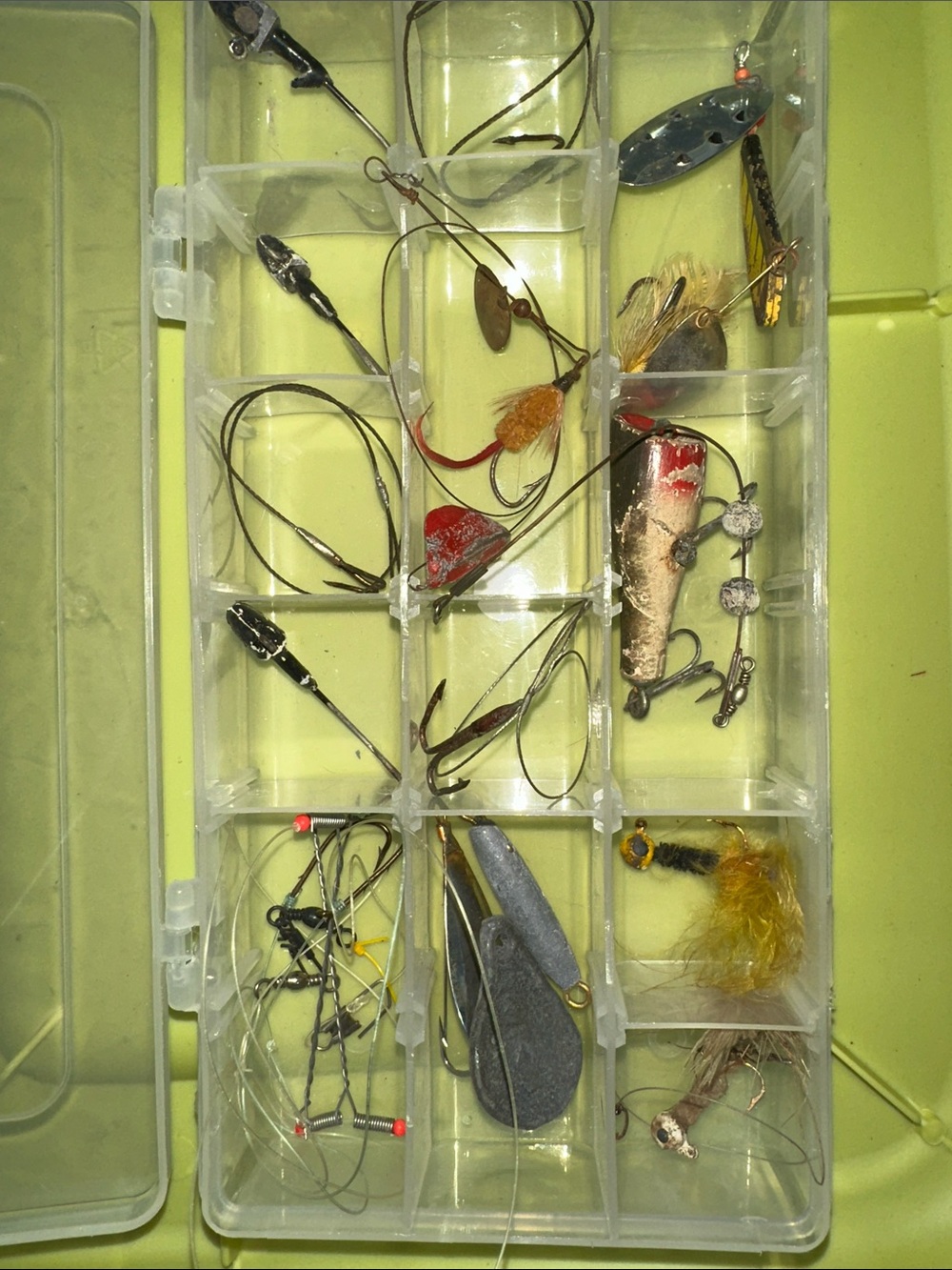 Vintage fishing hooks